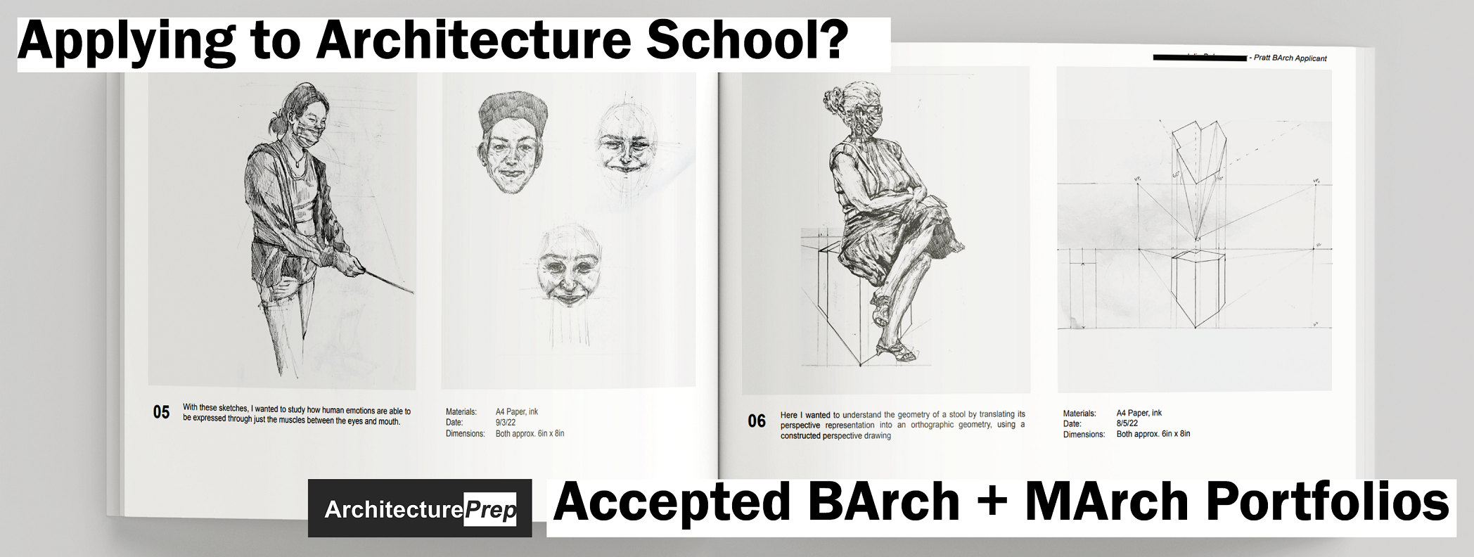 How to make a top architecture school portfolio for university and college.  – Architecture Prep